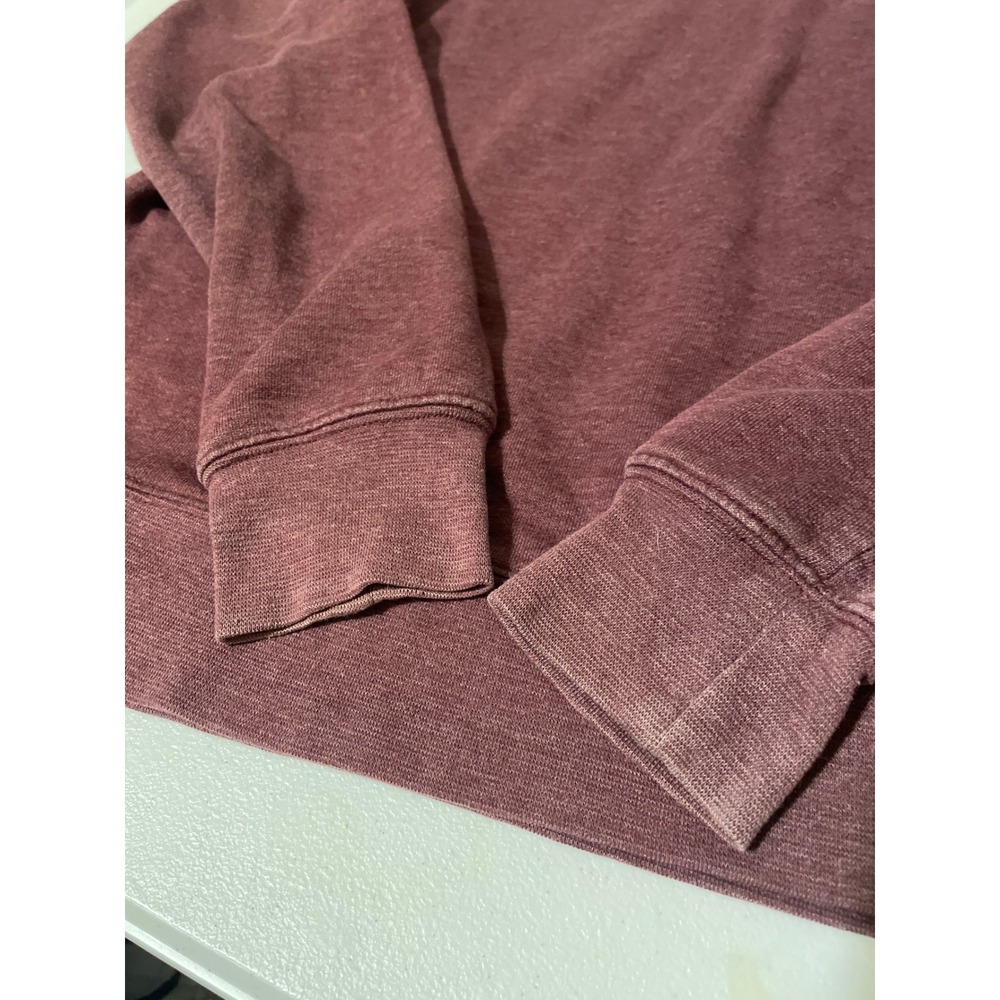 The North Face Womens Half Dome Logo Hoodie Burgundy Maroon Size M Pullover - Picture 8 of 8